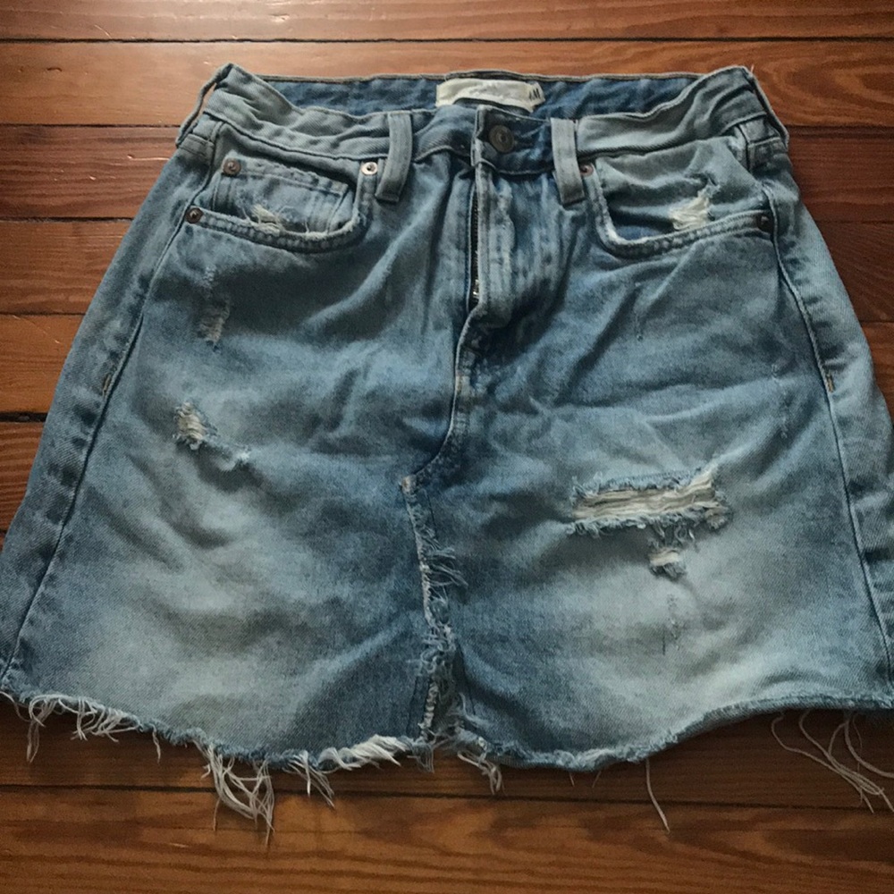 H&M jean skirt